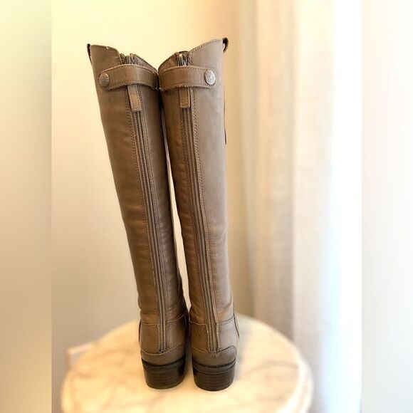 Sam Edelman Grey Penny Riding Boots Size 5.5M - Picture 8 of 16